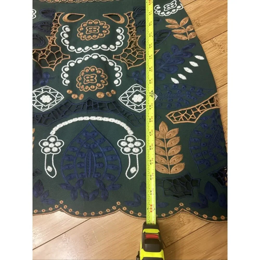 J.O.A. Urban Outfitters Embroidered Tank Dress Soft Girl Indie Cottagecore Sz M - Picture 8 of 9